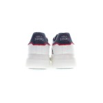 4snk U.S POLO ASSN JEWEL008-DBL03 sneaker White/Navy/Red
